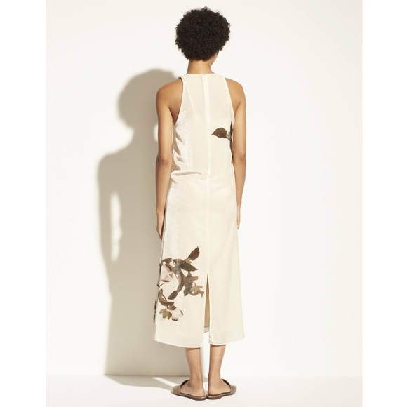 Vince Lisianthus Cowl Neck Sleeveless Dress - Picture 4 of 10